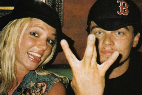 Britney and Leo T-blawg Pose