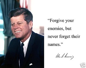 I had no idea JFK talked like the Godfather until I found this pic.