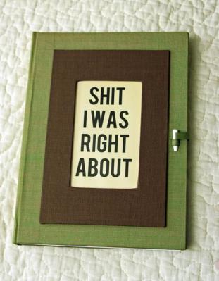 This may or may not be the title of my book. 