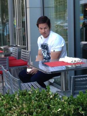 Marky Mark was in town for my T-cation but he wouldn't get off the phone with Donnie and the rest of the fucking New Kids!