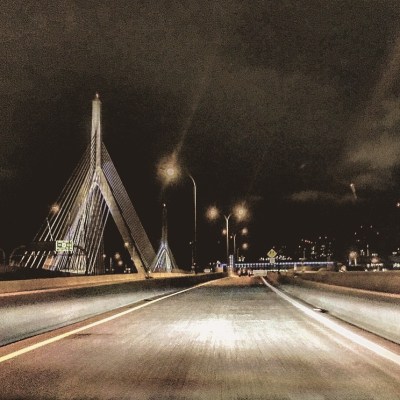 This part of Boston is symbolic to me. I snap a pic whenever I can. In my mind it’s the place where I drive into my present from my past every time I cross the Tobin Bridge back into Boston. Deep, I know.