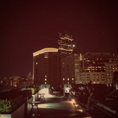 I used this pic because like you’re looking out from this cool Boston roof deck and like all these people are most likely social media stalking on their phones or something. Hey, it’s another cool pic I took. Just enjoy it!!!
